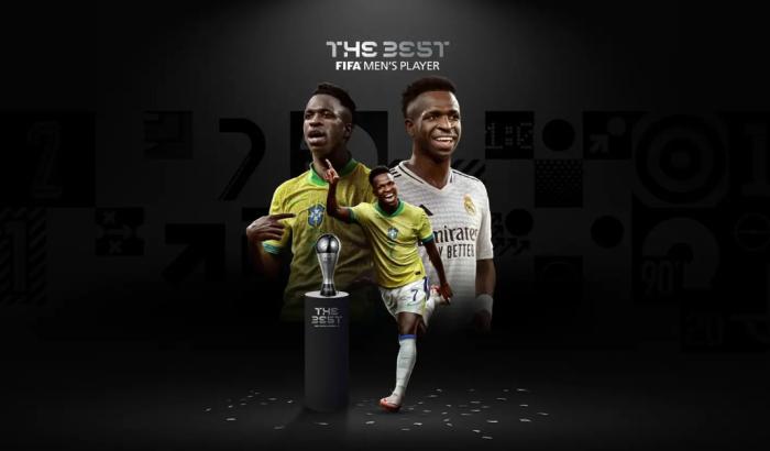 威尼修斯当选世界足球先生：我是世界上最棒的