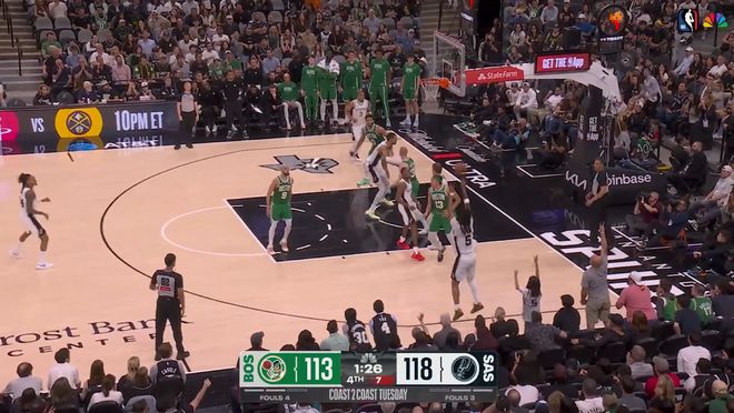 文班亚马统治全场 福克斯关键表现助马刺力克凯